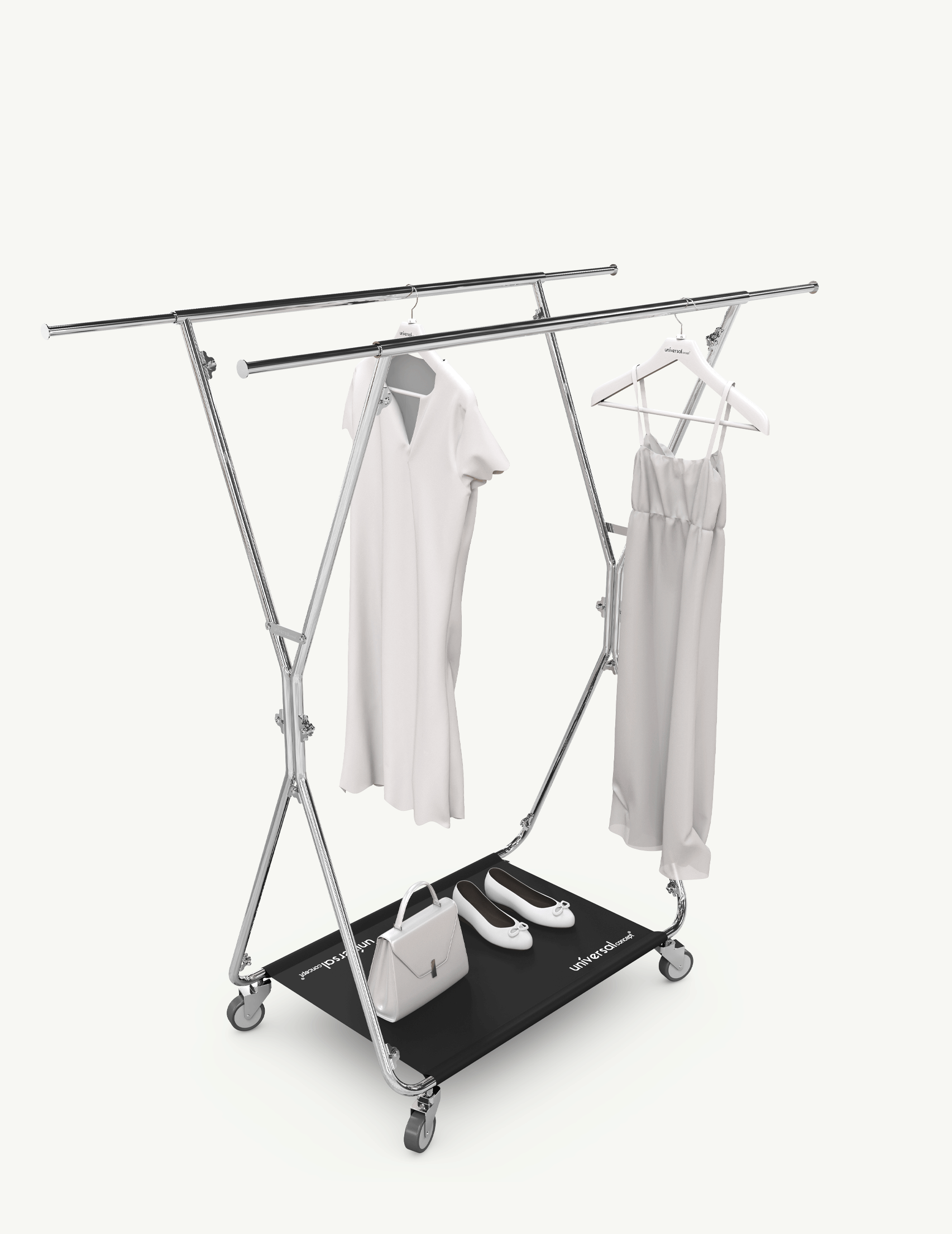 Double Adjustable Foldable Stand